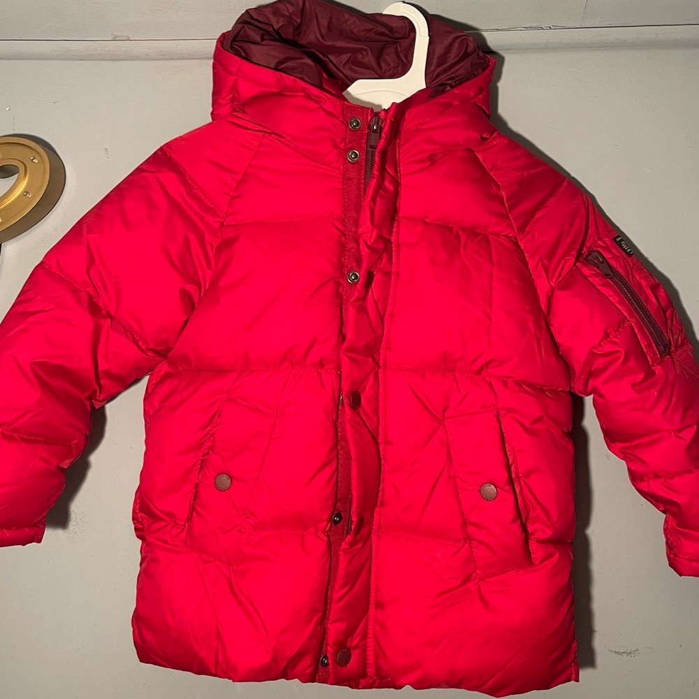 Red Zara Kids Coat